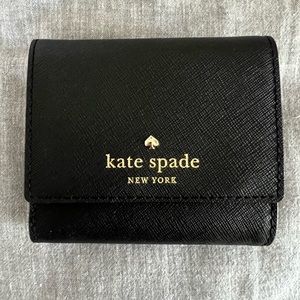 Small black KATE SPADE wallet lightly used